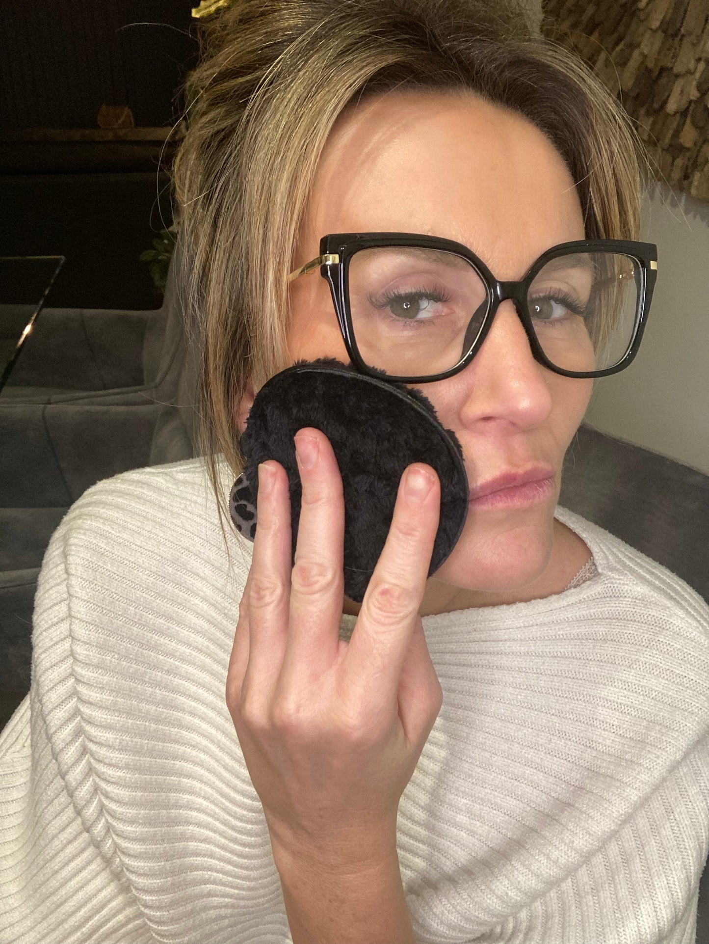 3-delige herbruikbare make-upremoverpads