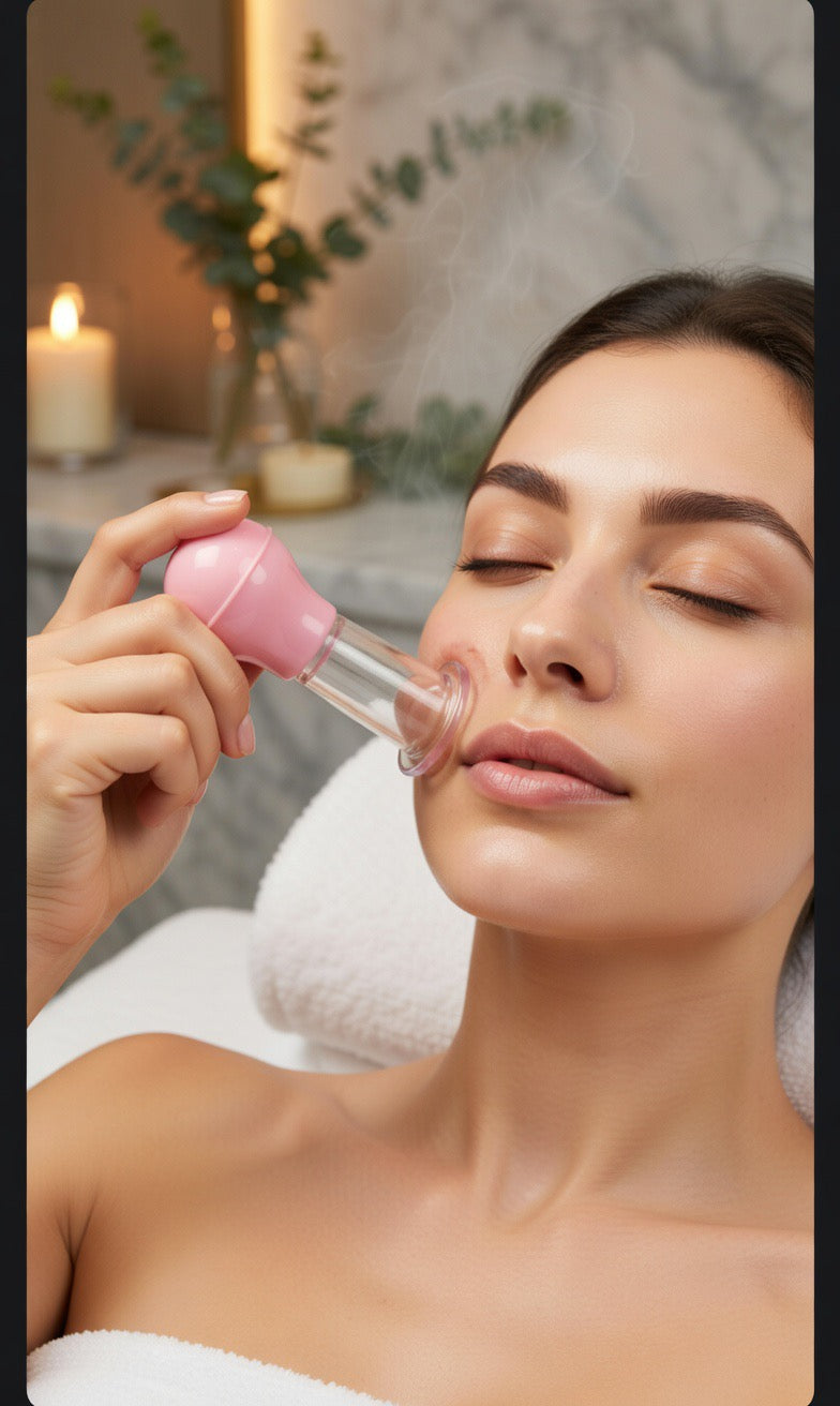 Rubber vacuüm cupping massager