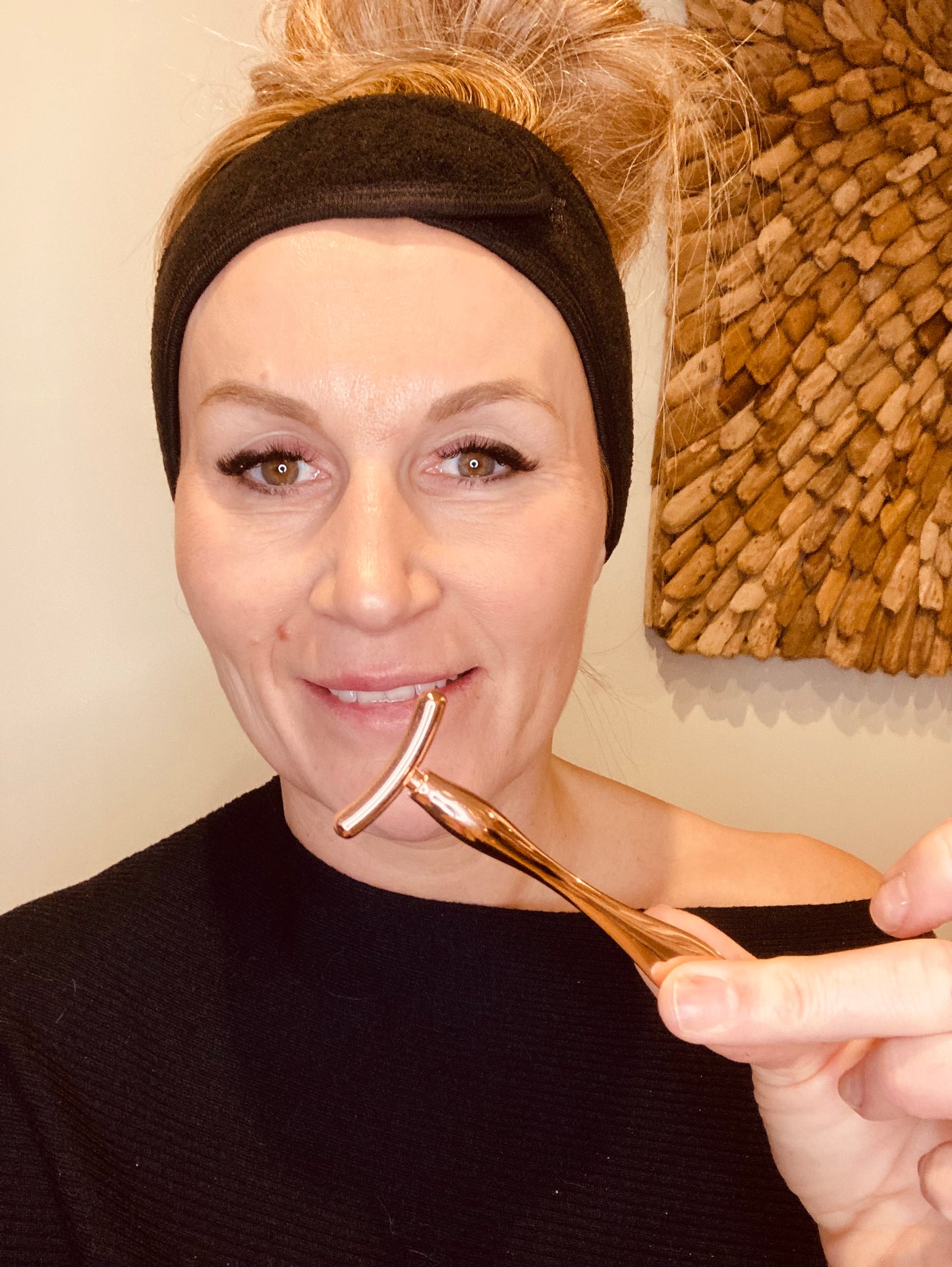 1 stuk mini oogmassagetool gezichtszakje/donkere kringen